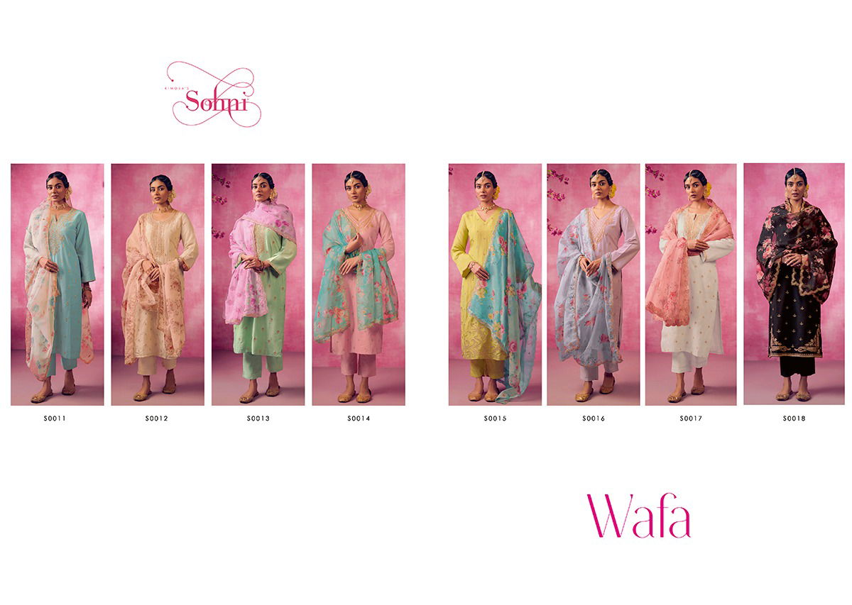 Kimora Wafa Suhana Designer Salwar Suits Catalog